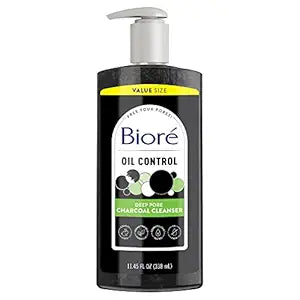 Biore Charcoal Face Wash 11.45 oz